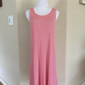 SPLENDID Dress Striped Stretch Sleeveless NWOT Lg